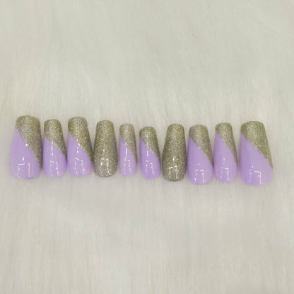 Diamond Shine French Nails