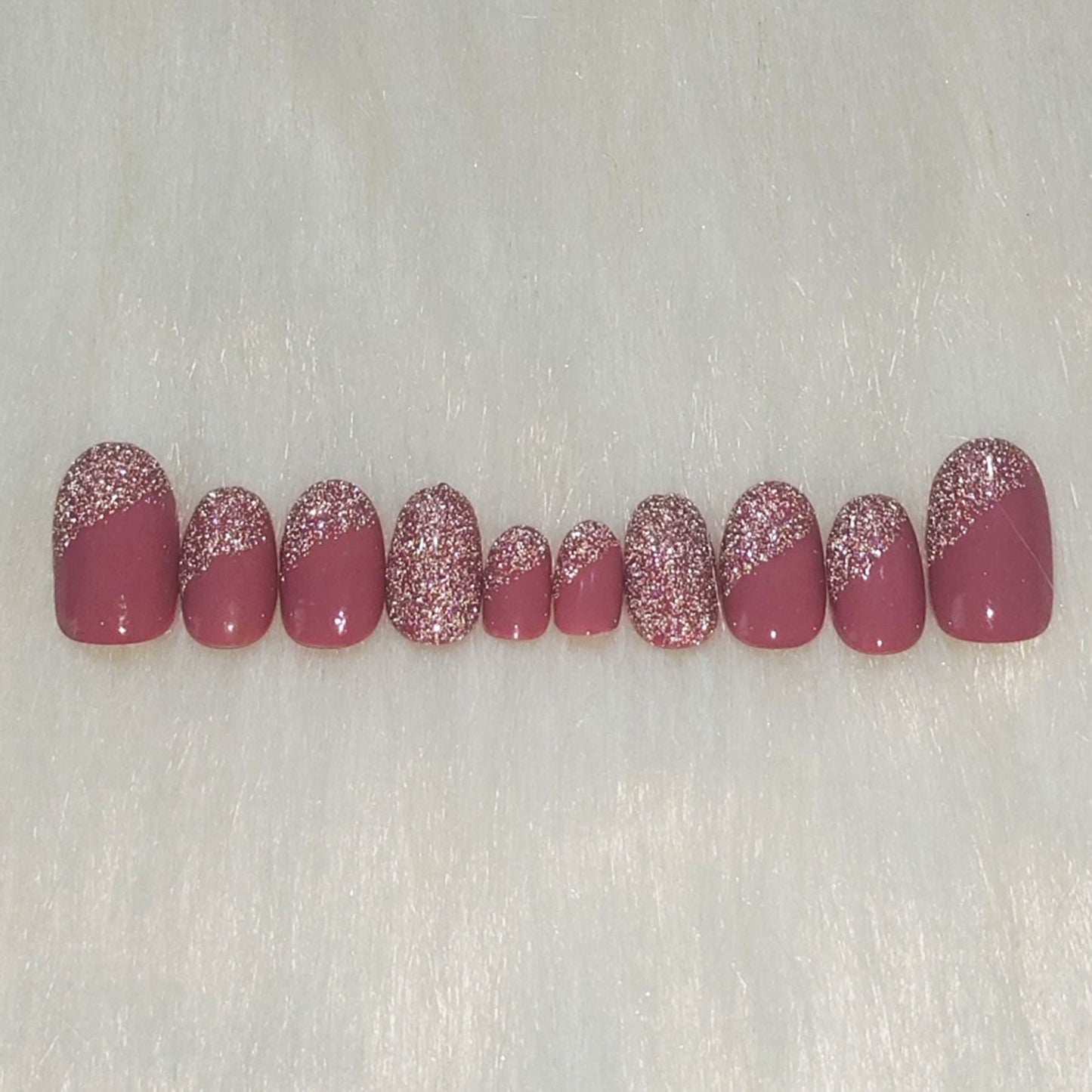 Diamond Shine French Nails
