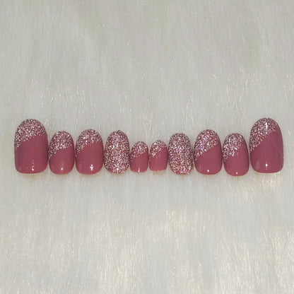 Diamond Shine French Nails